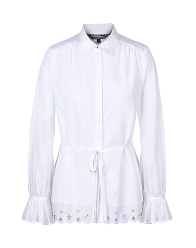 ZOOM TOMMY HILFIGER - Solid colour shirts & blouses