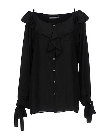 ALBERTA FERRETTI Silk shirts & blouses Black 100% Silk