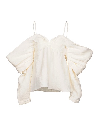 JW ANDERSON Top Ivory 100% Linen