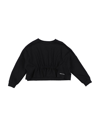 SIMONETTA Top Black 64% Acetate, 36% Silk