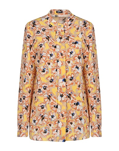 JIL SANDER NAVY Floral shirts & blouses Sand 100% Polyester