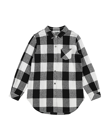 LIU •JO Patterned shirts & blouses Black 80% Cotton, 20% Polyester