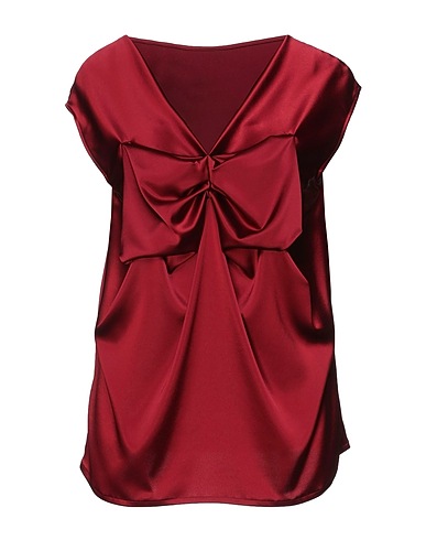 GIANLUCA CAPANNOLO Top Red 82% Triacetate, 18% Polyethylene