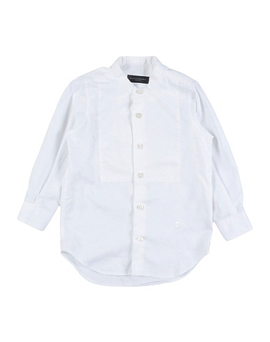 PAOLO PECORA Camicie e bluse tinta unita Bianco 100% Cotone