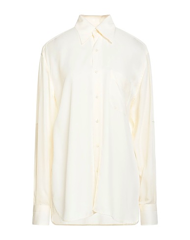 TOM FORD Solid colour shirts & blouses Ivory 100% Cupro