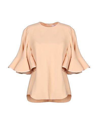 CHLOÉ Top Beige 53% Acetate, 47% Viscose