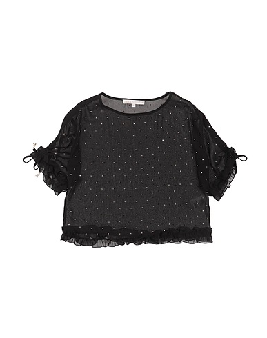 PATRIZIA PEPE Top Schwarz 100% Viskose
