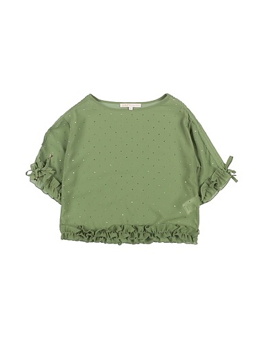 PATRIZIA PEPE Top Military green 100% Viscose