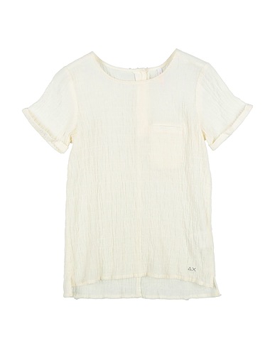 SUN 68 Top Ivory 99% Cotton, 1% Elastane