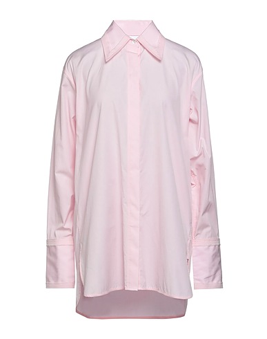 HELMUT LANG Camicie e bluse tinta unita Rosa 100% Cotone