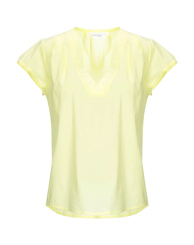 ANONYME DESIGNERS Top Pastellgelb 68% Baumwolle, 27% Polyamid, 5% Elastan