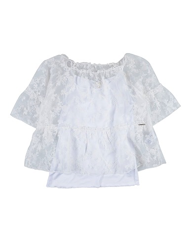 MET JEANS Blusa Bianco 100% Polietere