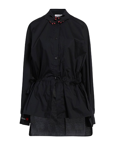 VIVETTA Shirts Black 97% Cotton, 3% Elastane