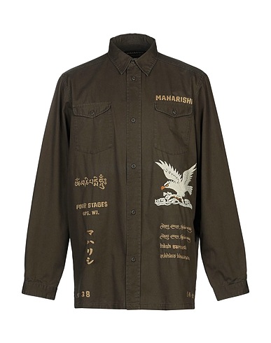 ZOOM MAHARISHI - Camicia tinta unita