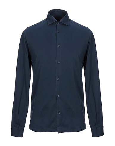 JEORDIE'S Solid colour shirt Midnight blue 100% SUPIMA®