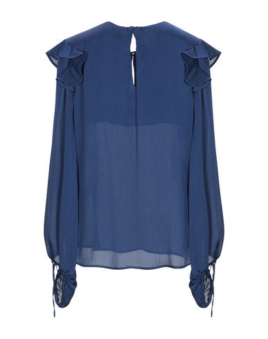 Merci .., Woman Blouse Midnight Blue Size Xs Polyester In Blue