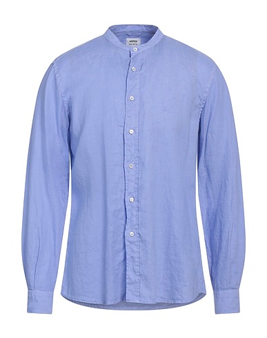 ASPESI Linen shirt Light blue 100% Linen