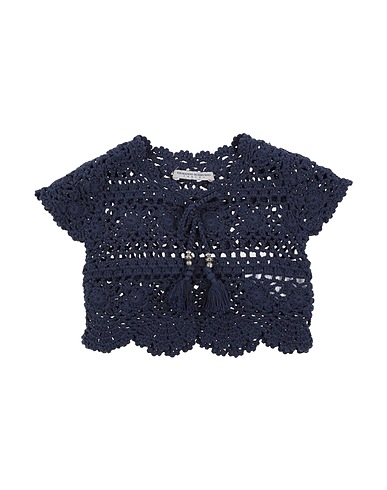 ERMANNO SCERVINO JUNIOR Top Blu notte 100% Cotone