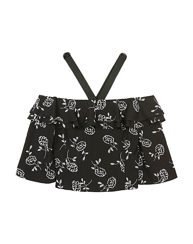 ARMANI EXCHANGE Top spalle scoperte Nero 100% Poliestere