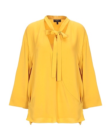 THEORY Silk top Marigold 100% Silk