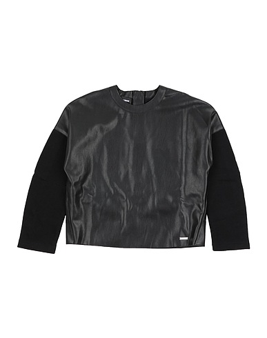 DSQUARED2 Top Nero 50% Poliestere, 50% Poliuretanica
