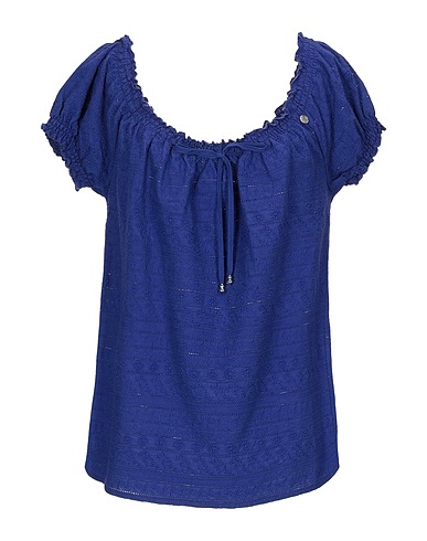 YES ZEE by ESSENZA Top Bright blue 100% Cotton