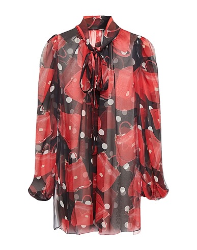 DOLCE&GABBANA Silk top Black 100% Silk