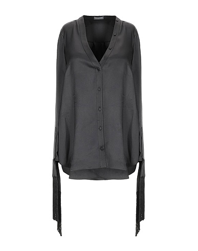 MCQUEEN Silk shirts & blouses Black 100% Silk