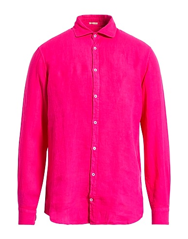 MASSIMO ALBA Solid colour shirt CANARY
100% Linen