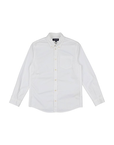 WOOLRICH Solid colour shirt White 100% Cotton