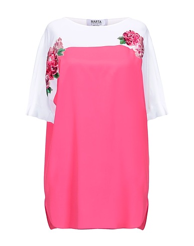 MARTA STUDIO Top Fucsia 71% Acetato, 25% Seta, 4% Elastan
