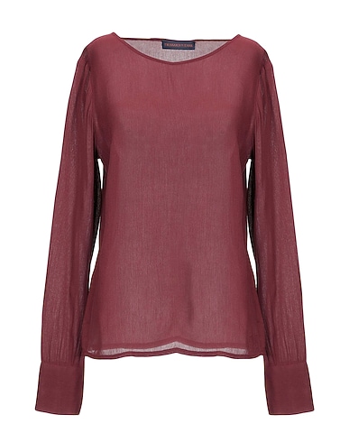TRUSSARDI JEANS Top Burgundy 100% Viscose