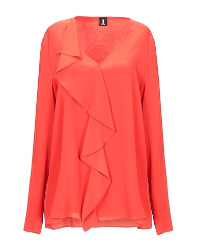 1-ONE Top Orange 86% Acetate, 9% Silk, 5% Polyamide
