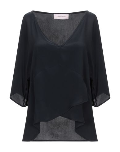 Twenty Easy By Kaos Blouses In Black