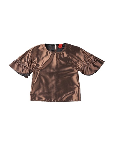 JIJIL JOLIE Top Dark brown 100% Polyester