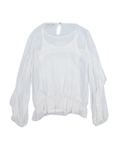 Shop Patrizia Pepe Toddler Girl Top White Size 6 Polyester