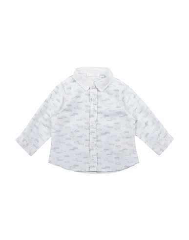 MINIBANDA by SARABANDA Patterned shirt White 100% Cotton