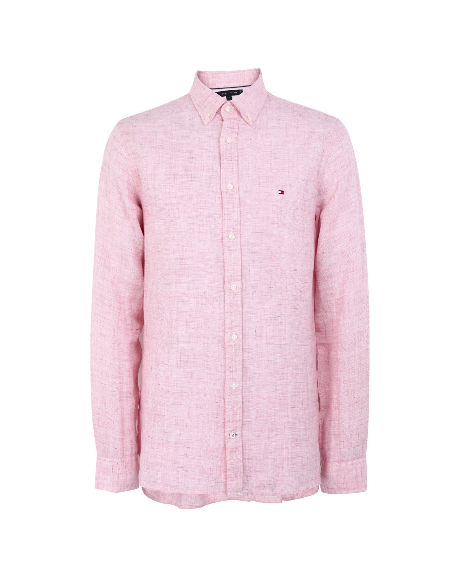 tommy hilfiger linen shirt