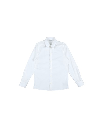 DOLCE&GABBANA Camicia fantasia Bianco 97% Cotone, 3% Elastan