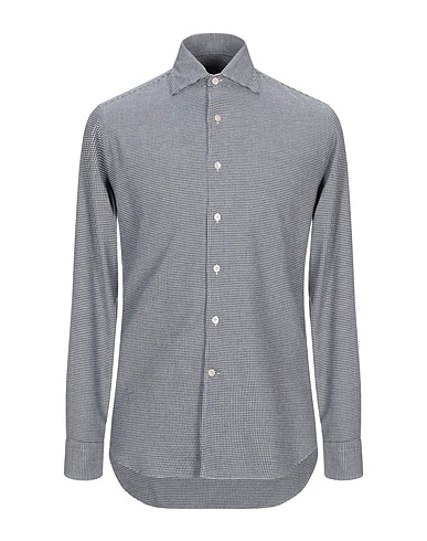 ALESSANDRO GHERARDI Camicia fantasia Nero 100% Cotone