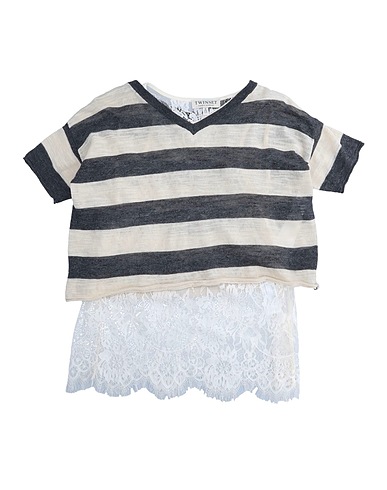 TWINSET Jumper Charcoal 88% Cotton, 12% Polyamide, Polyester