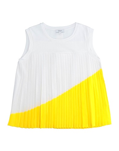 DKNY Τοπ Λευκό 93% Πολυεστέρας, 7% Ελαστάνη, Βαμβάκι