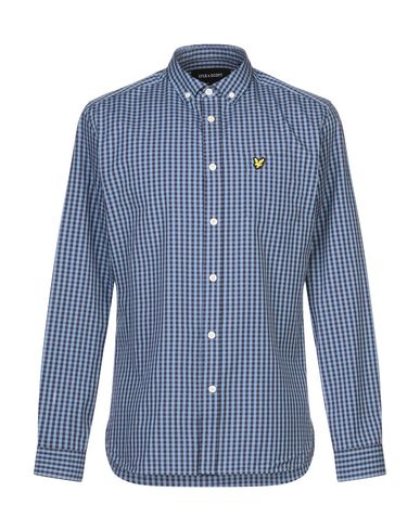 Lyle & Scott Shirts In Pastel Blue