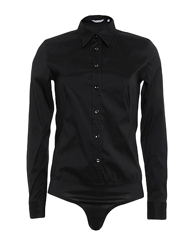 CALIBAN Hemden und Blusen einfarbig Schwarz 68% Polyester, 24% Polyamid, 8% Elastan