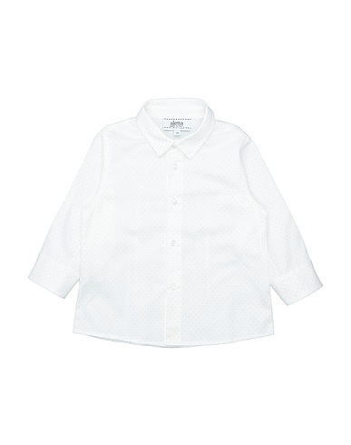 ALETTA Patterned shirt White 100% Cotton