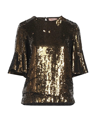 TWINSET Top Verde militare 100% Poliestere