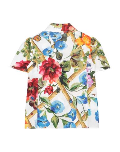 Dolce & Gabbana Toddler Girl Shirt White Size 4 Cotton In White