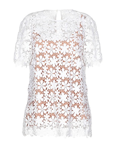 MICHAEL MICHAEL KORS Top White 100% Cotton