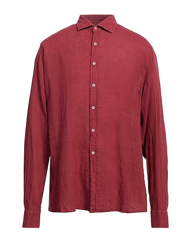 SIRIO Camicia in lino Mattone 100% Lino