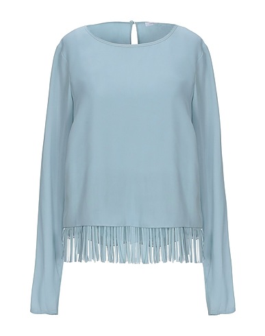 PATRIZIA PEPE Top Sky blue 100% Polyester